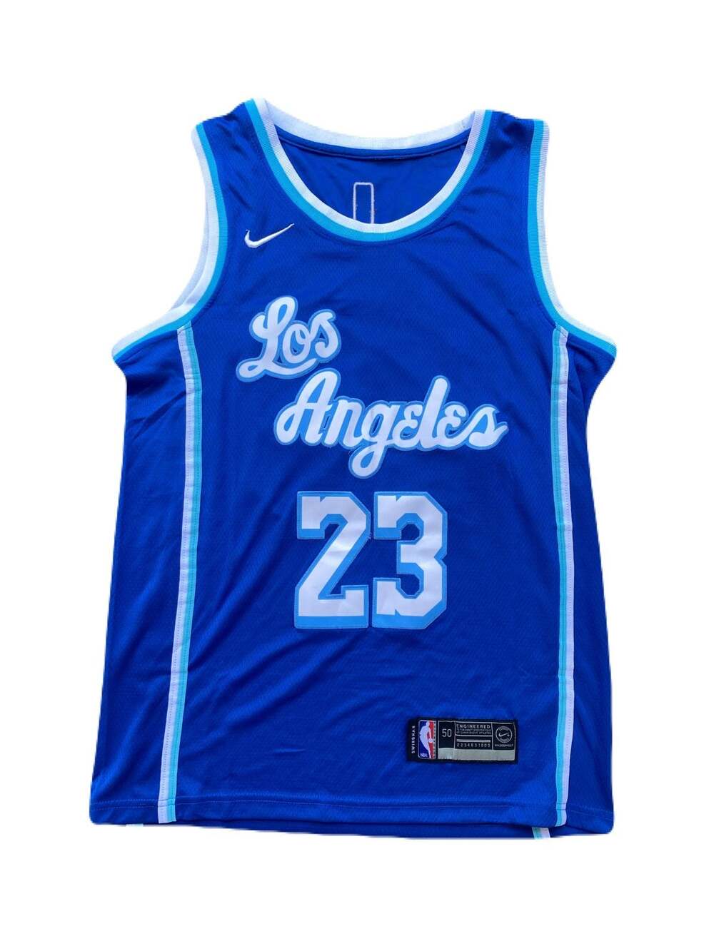 LeBron James Los Angeles Lakers Nike Classic Edition Swingman Jersey Men's NBA